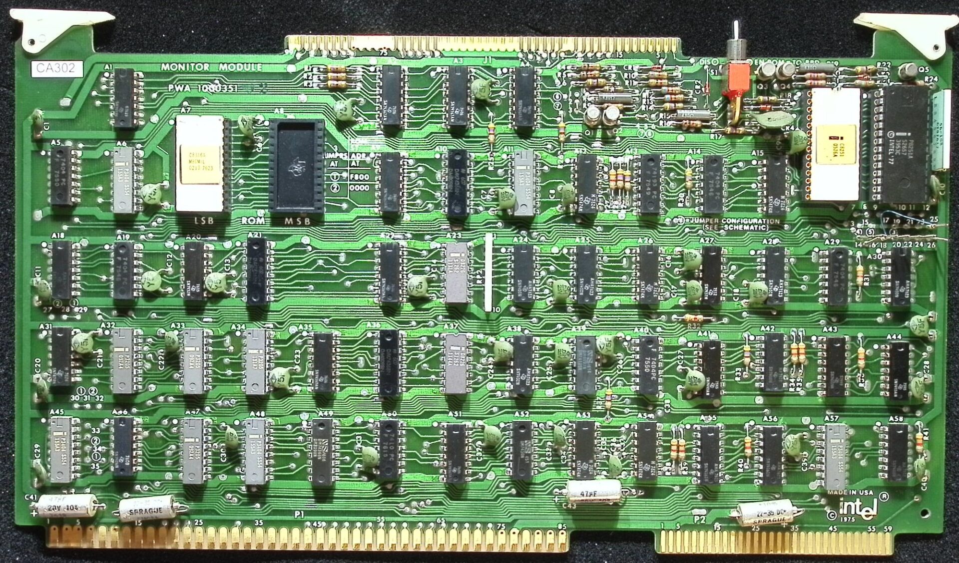 Intel MDS-800 Monitor Module-image