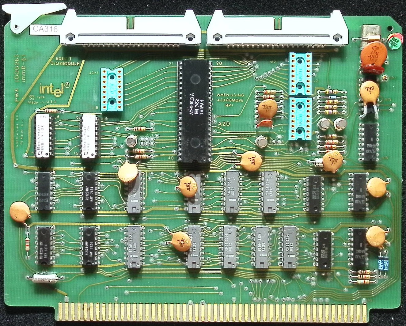 Intel Intellec 8/80 imm8-61 I/O-image