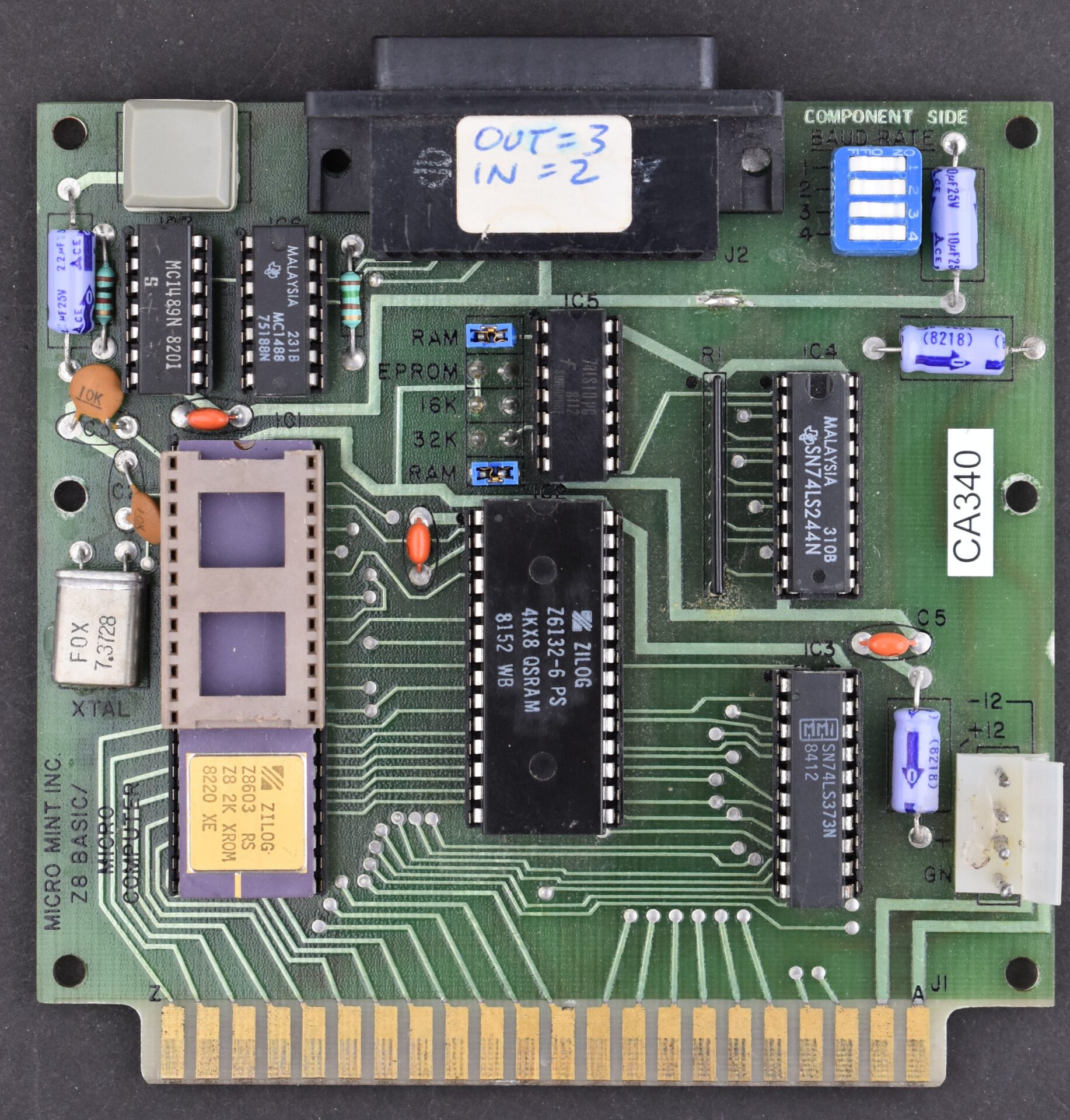 The MicroMint Z8 Single Board Computer-image