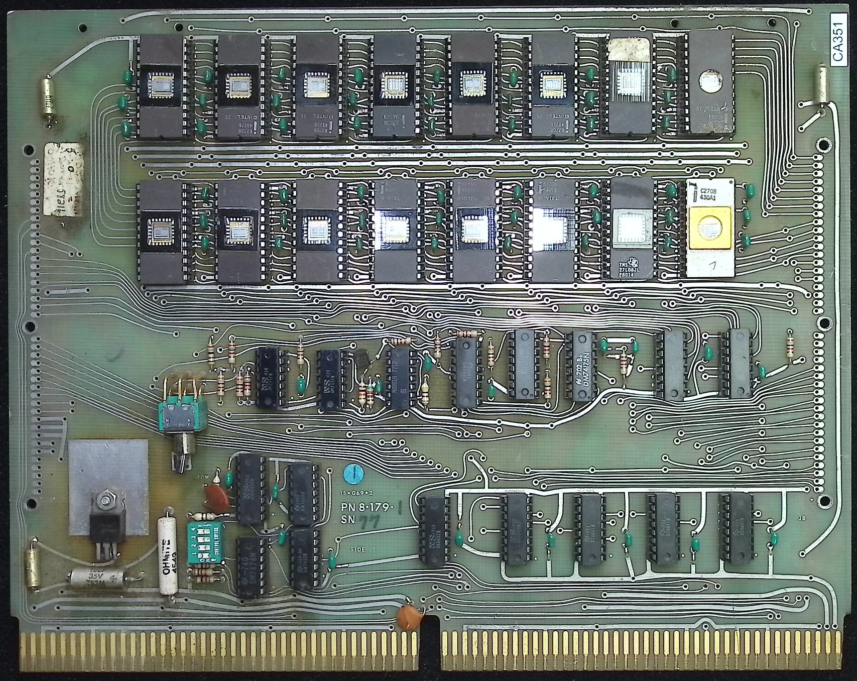 Mystery ROM Board 16x2708 Dual Edge Connectors-image