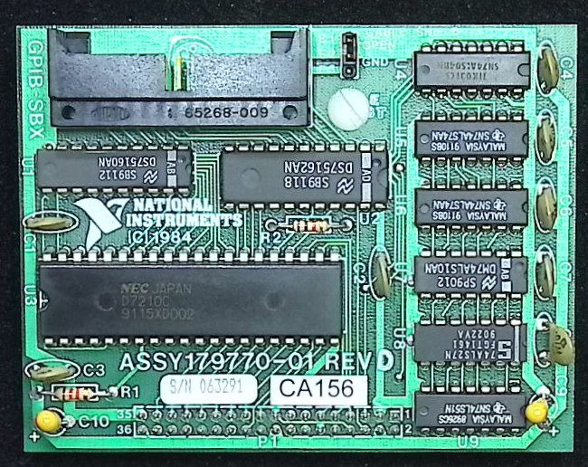 National Instruments iSBX GPIB-image