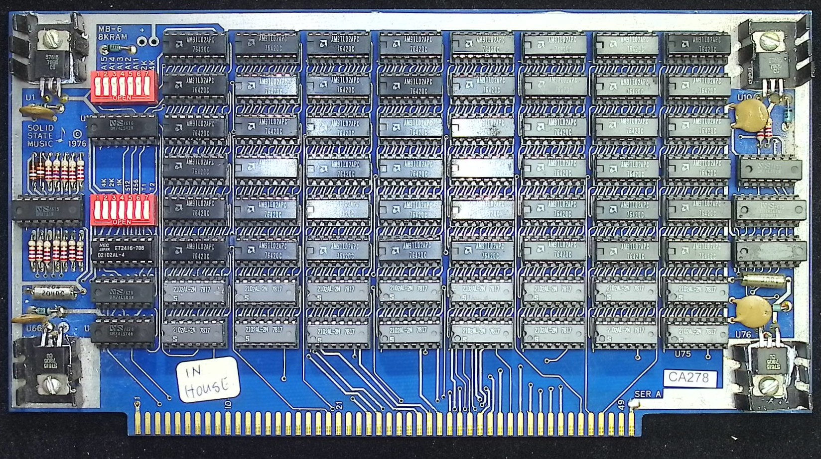 Solid State Music MB-6 8K RAM-image